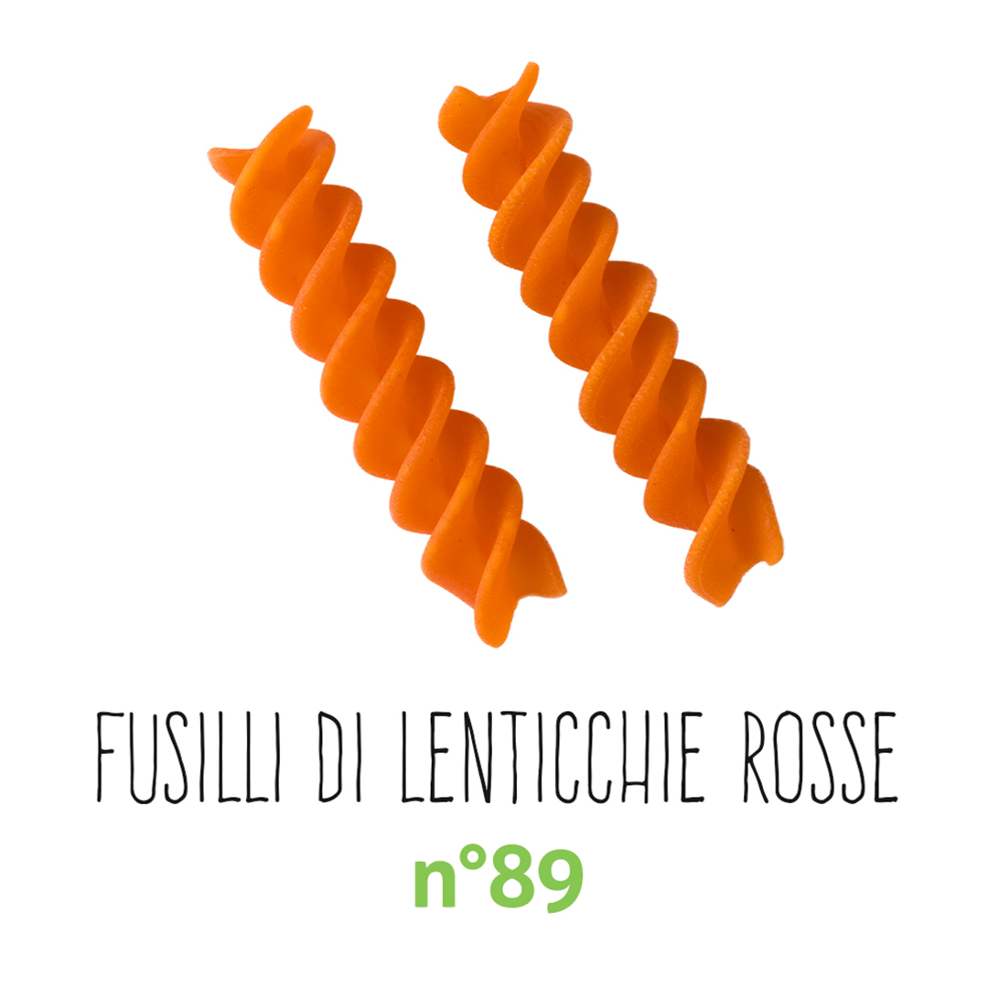 Speciali_89 fusilli di lenticchie rosse